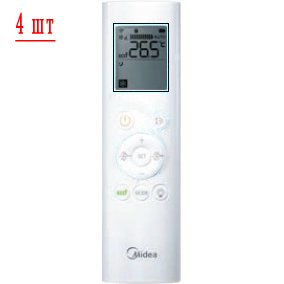 Midea M4OB-36HFN1-Q/MSMBAU-09HRFN1-Q(BW)*4шт мульти сплит система