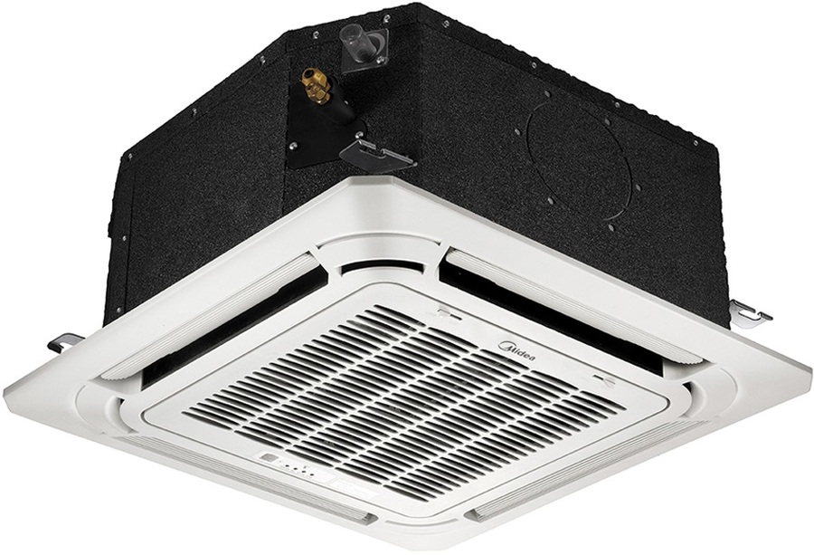 Midea MCA3-18HRN1-QB6/MOX330U-18HN1-LQB6/T-MBQ4-03E кассетный кондиционер