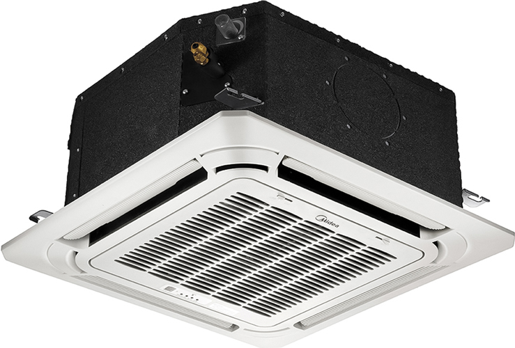 Midea MCA4-18HRN1G1/MOA1U-18HRN1G1/T-MBQ4-03E кассетный кондиционер