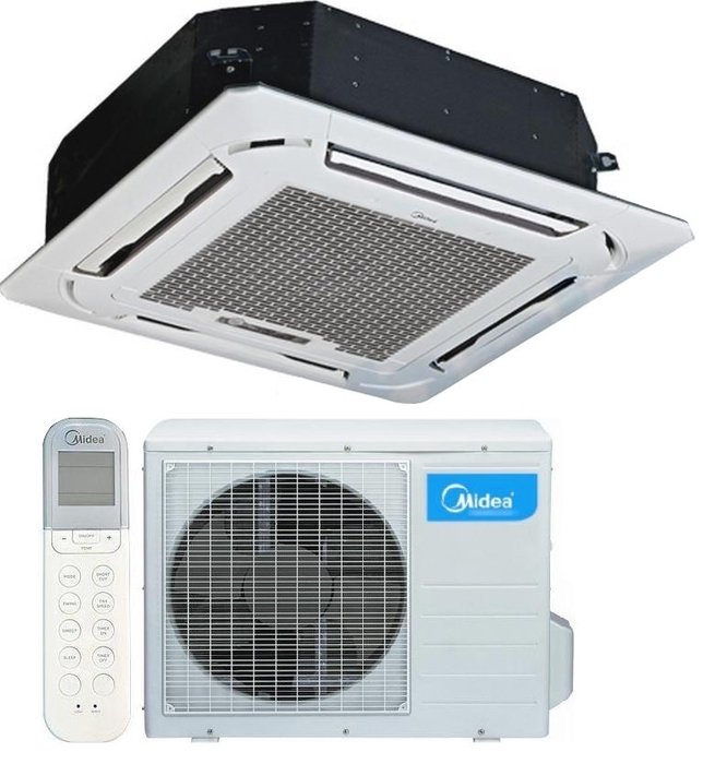 Midea MCD-24HRN1-Q/MOU-24HN1-Q кассетный кондиционер