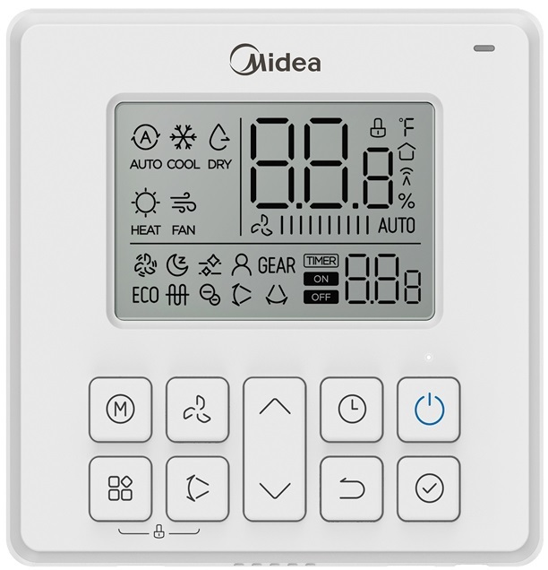 Midea MTI-24HW1N1P-Q(A)/MOX431U-24HN1-Q/-40 канальный кондиционер