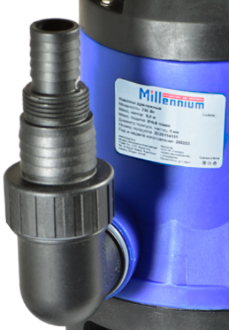 Millennium 750Вт, 8м с пластиковым корпусом фекальный насос