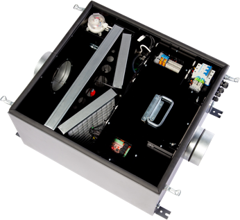 Minibox E-850 Carel приточная вентиляционная установка