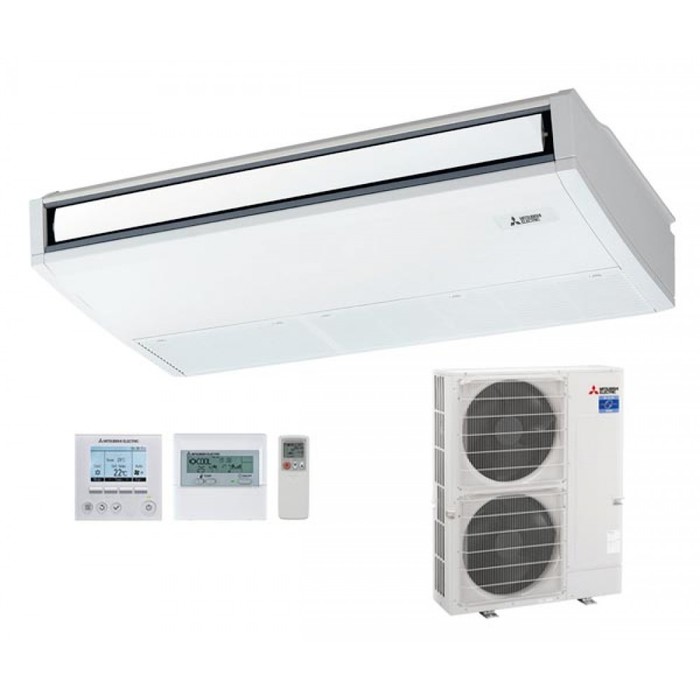 Mitsubishi Electric PCA-RP125KAQ/PUHZ-P125VKA (полупромышленная сплит-система) напольно-потолочный инверторный кондиционер