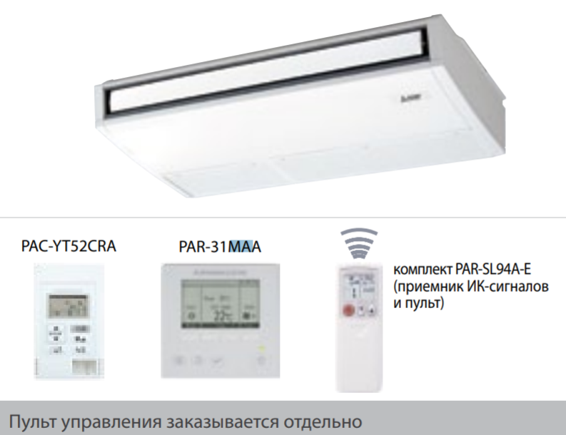 Mitsubishi Electric PCA-RP71KAQ*3/PUHZ-SHW230YKA напольно-потолочный кондиционер