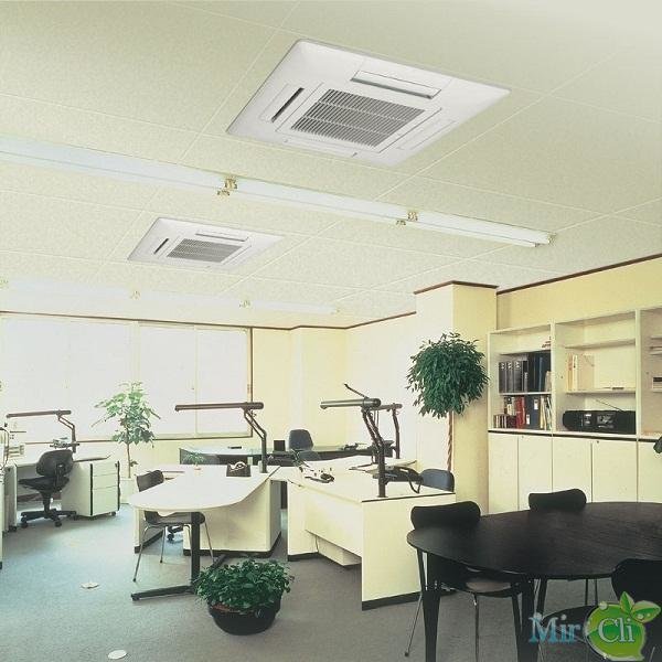 Mitsubishi Electric PLA-RP35 ВA/PUHZ-ZRP35VKA кассетный кондиционер