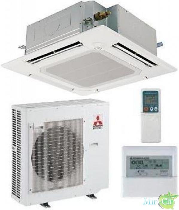 Mitsubishi Electric PLA-RP71 ВA/PUH-P71VHA/YHA кассетный кондиционер
