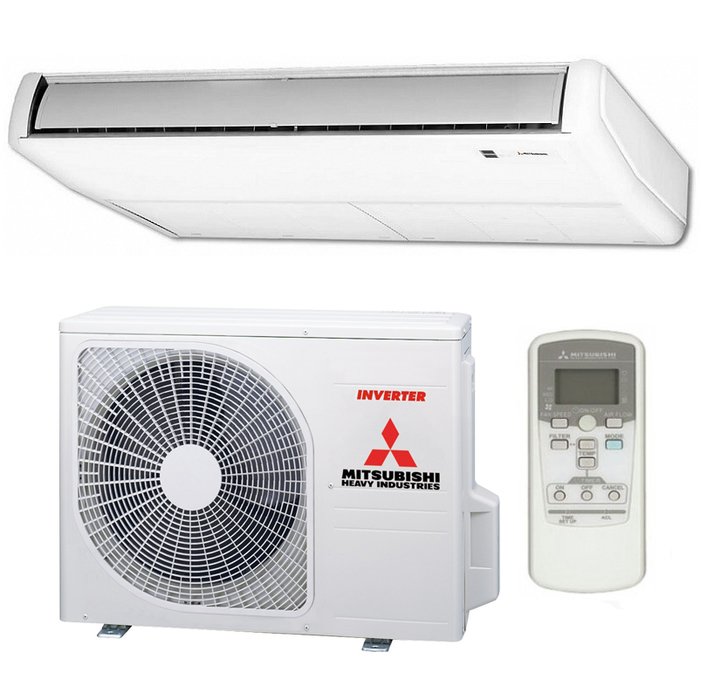Mitsubishi Heavy FDE100VNA (инвертор) напольно-потолочный полупромышленный кондиционер