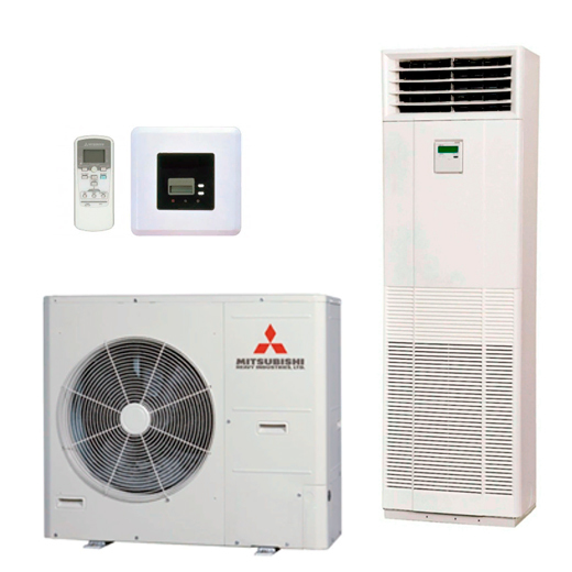 Mitsubishi Heavy FDF125VD/FDC125VNA-W (инвертор) кондиционер колонного типа