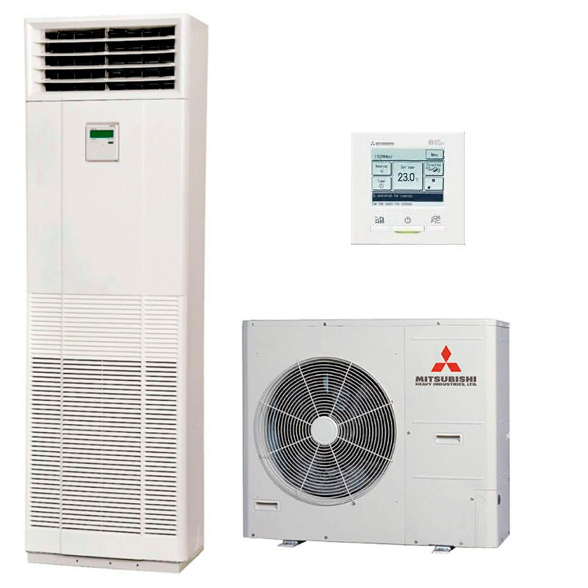 Mitsubishi Heavy FDF125VD/FDC125VNX-W колонный кондиционер
