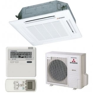 Mitsubishi Heavy FDT100VNP (кассетная сплит-система) инверторный кассетный кондиционер