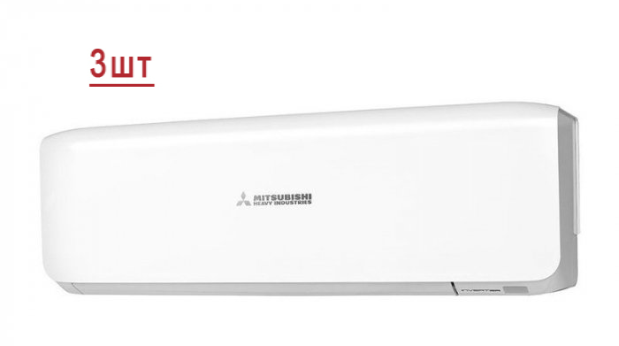 Mitsubishi Heavy SCM60ZS-W/SRK25ZS-W*3шт мульти сплит система
