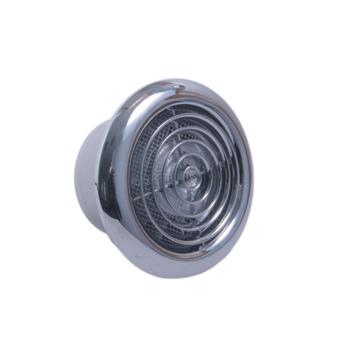 Mmotors ММ 100/110 круглый 110 м3/ч с обратным клапаном/хром вытяжка для ванной диаметр 100 мм
