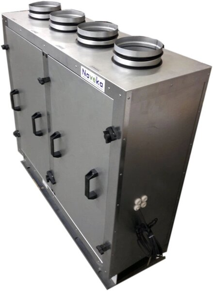 Naveka Node1-3500(50c)/RP,VEC(B310*2),W Vertical приточно-вытяжная установка
