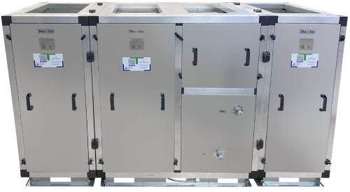 Naveka Node1-5000(50c)/RP,VEC(B310*2),W2 Vertical с пультом Z031 приточно-вытяжная установка