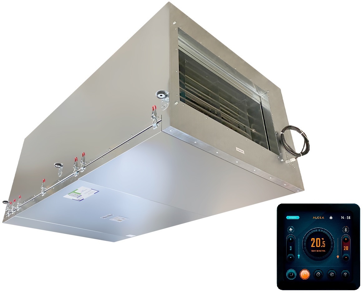 Naveka Node4-8050(50m)/VEC(B310*2), E78 с пультом TS4 приточная вентиляционная установка