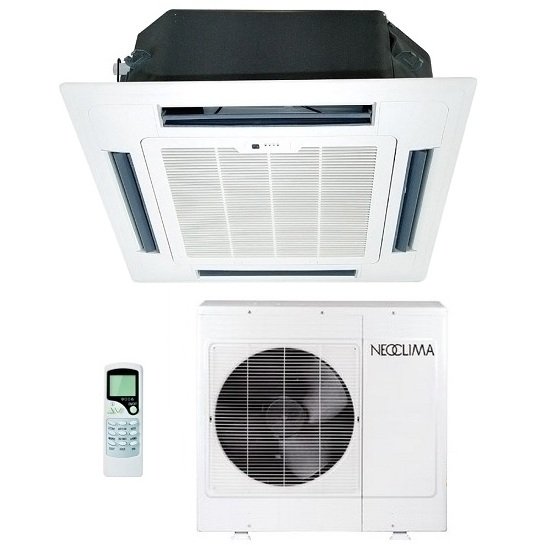 Neoclima NS/NU-12B5 с вентиляцией кассетный кондиционер
