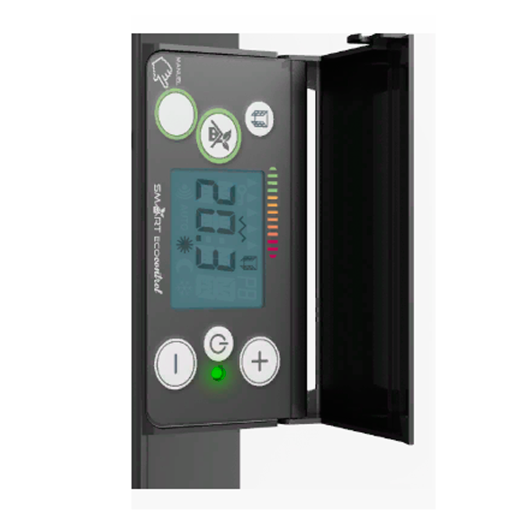 Noirot Axiom smart ECOcontrol антрацит 1500-вертикальный конвектор электрический