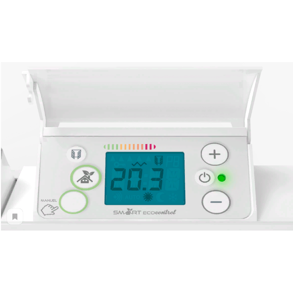 Noirot Axiom smart ECOcontrol белый 1000-низкий конвектор электрический