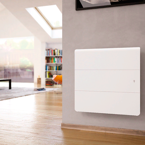 Noirot Axiom smart ECOcontrol белый 2000-горизонтальный конвектор электрический