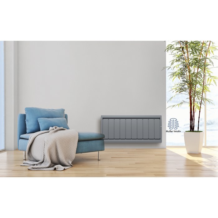 Noirot Calidou Smart ECOcontrol/Антрацитовый 1500-низкий конвектор электрический