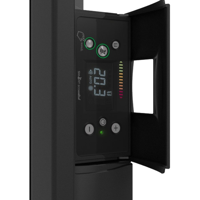 Noirot Calidou Smart ECOcontrol/Антрацитовый 2000-вертикальный конвектор электрический