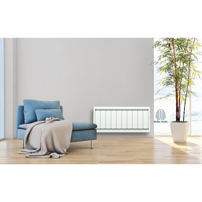 Noirot Calidou Smart ECOcontrol/Белый 1000-низкий конвектор электрический