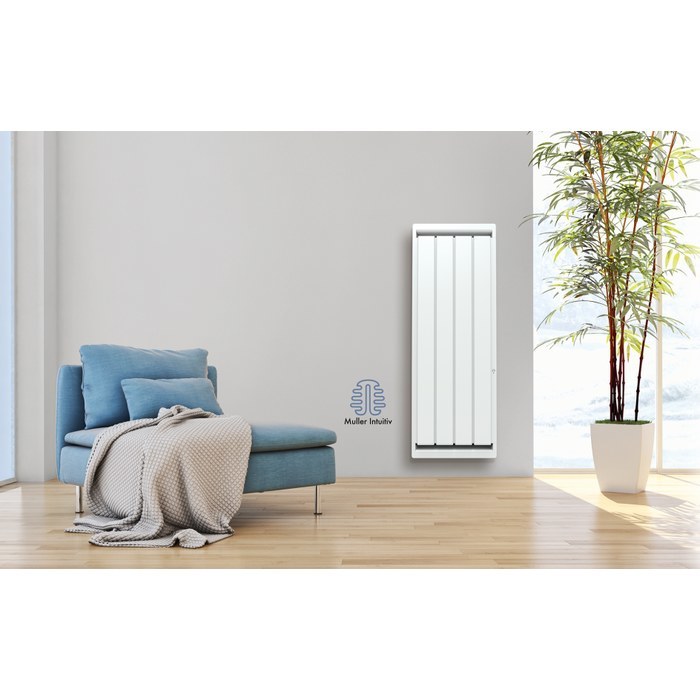 Noirot Calidou Smart ECOcontrol/Белый 1000-вертикальный конвектор электрический