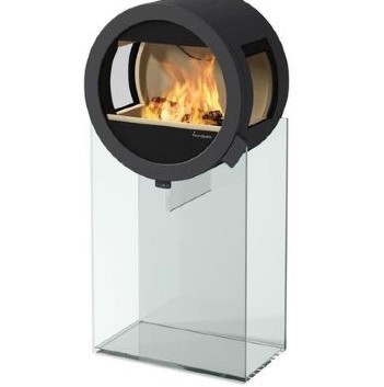 Nordpeis Me Glass с бок. стеклами дровяная печь