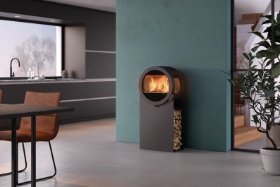 Nordpeis Me Steel с бок. стеклами дровяная печь