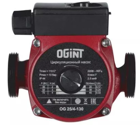 OGINT OG 25/4-130 PN10 циркуляционный насос