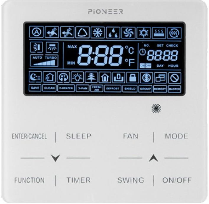 Pioneer KFD24GW/KON24GW японский полупромышленный кондиционер