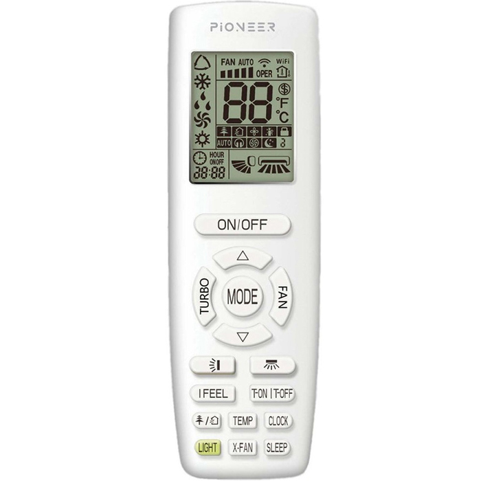 Pioneer KFRI25MW/KORI25MW Nord-30 с фильтрами настенный кондиционер