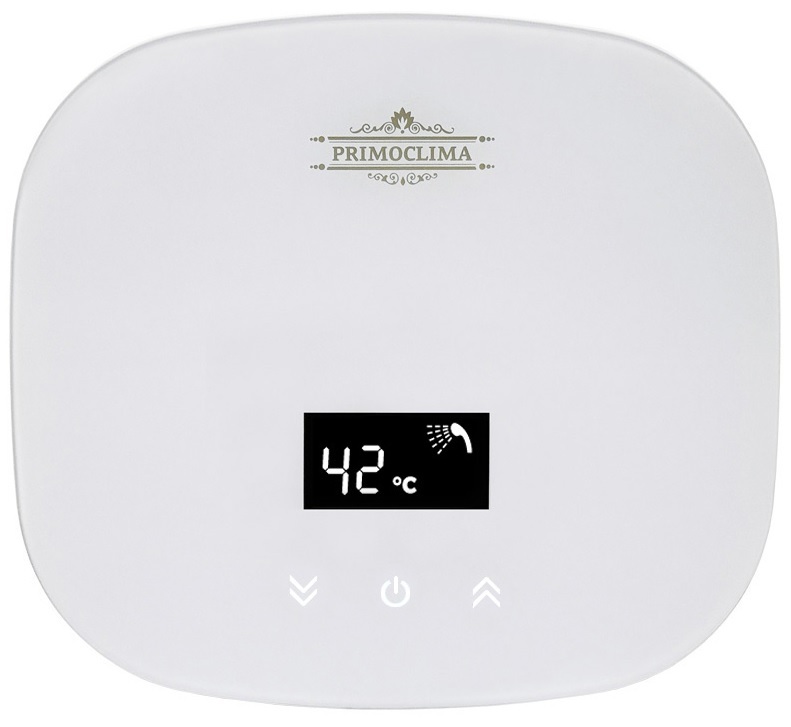 Primoclima THERMA 5.5 кВт, белый электрический проточный водонагреватель 5 кВт