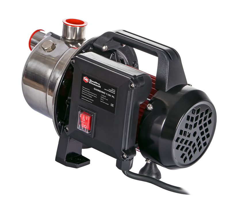 QUATTRO ELEMENTI Giardino 1001 Inox садовый насос