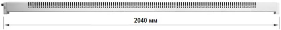 Бриз БК200Ф белый левый конвектор электрический
