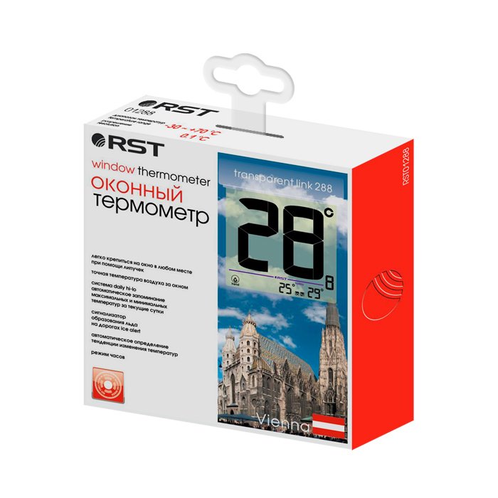 Rst 01288 на липучках маленький термометр