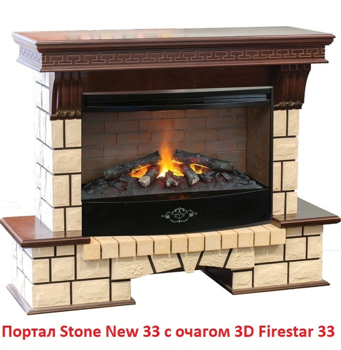 Real-Flame 3D FIRESTAR 33 с увлажнителем камин с эффектом дыма