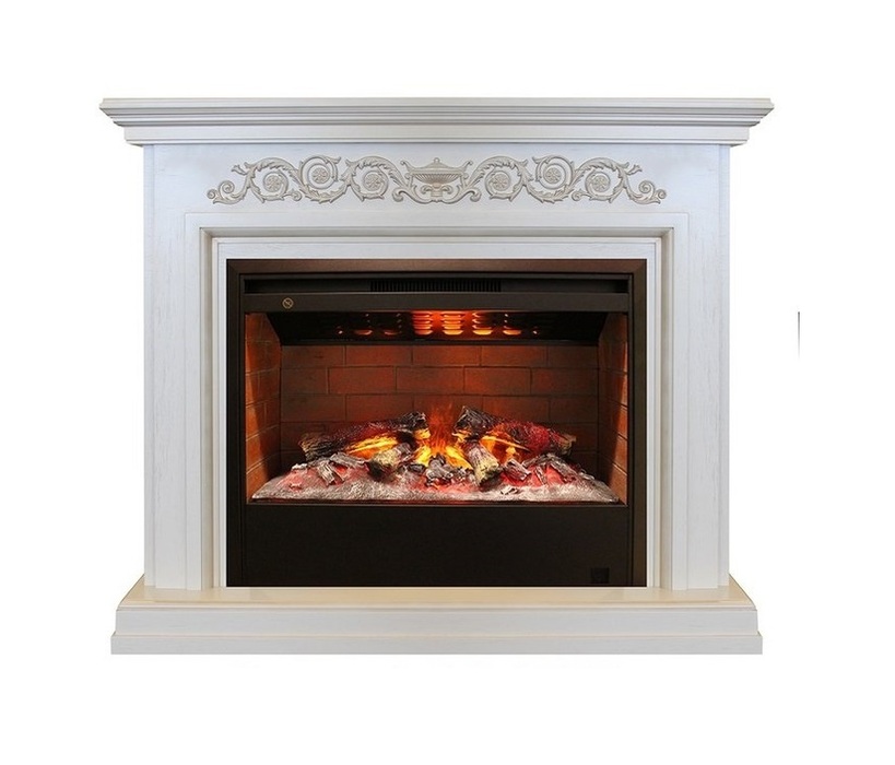 Real-Flame 3D HELIOS 26 стальной широкий очаг