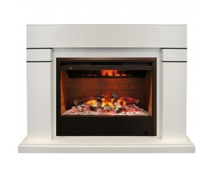 Real-Flame 3D HELIOS 26 стальной широкий очаг