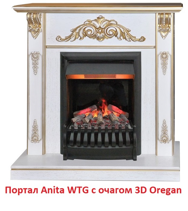 Real-Flame 3D OREGAN с увлажнителем керамический электроочаг