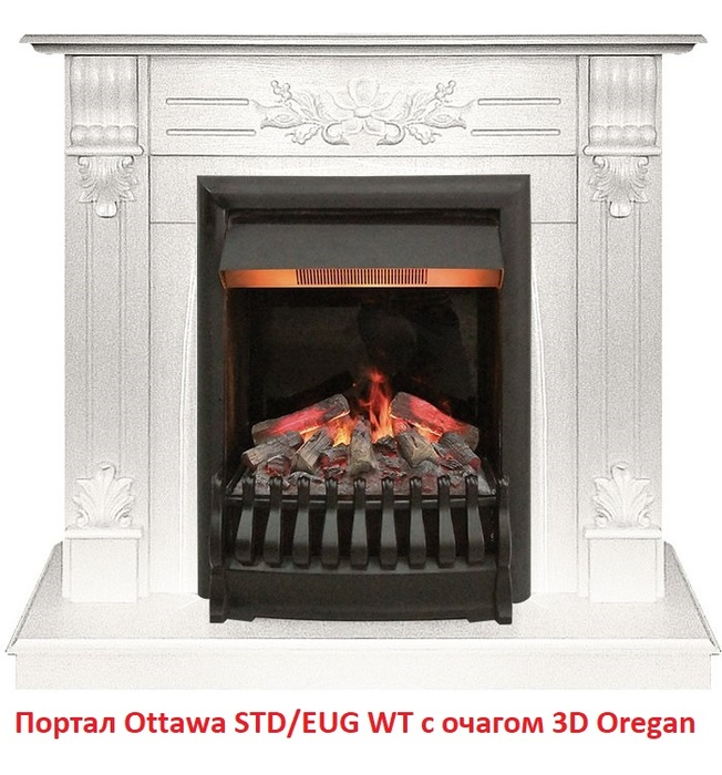 Real-Flame 3D OREGAN с увлажнителем керамический электроочаг