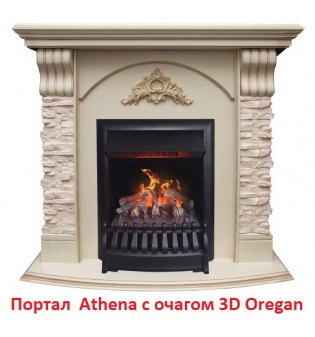 Real-Flame 3D OREGAN с увлажнителем керамический электроочаг