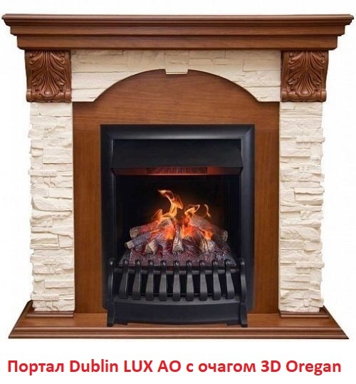Real-Flame 3D OREGAN с увлажнителем керамический электроочаг