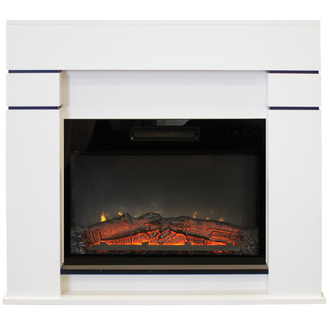 Real-Flame Alta 24 WT с очагом Kendal 24 электрокамин с широким очагом 2D