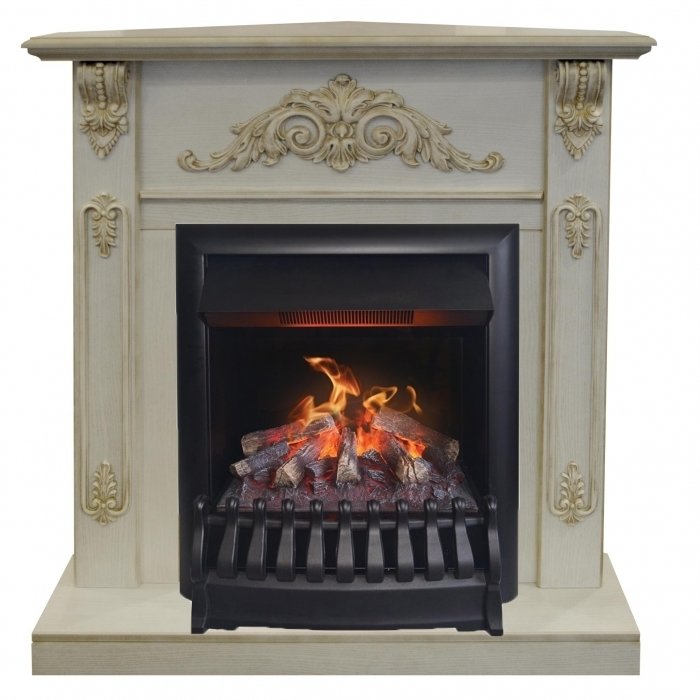 Real-Flame Anita corner WT с очагом 3D Oregan 3D очаг напольный электрический камин