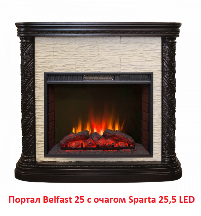 Real-Flame Belfast 25 классический портал для камина
