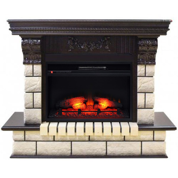 Real-Flame Belgravia 24 Eridan 24 электрокамин с широким очагом 2D