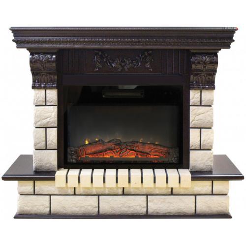 Real-Flame Belgravia 24 с очагом Kendal 24 электрокамин с широким очагом 2D