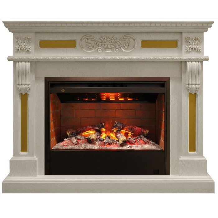 Real-Flame Corsica 26 WT с очагом 3D Helios 26 с паром элитный камин
